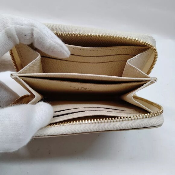 Louis Vuitton LV Coin Case White Damier Azul 374-021525 - Picture 5 of 9